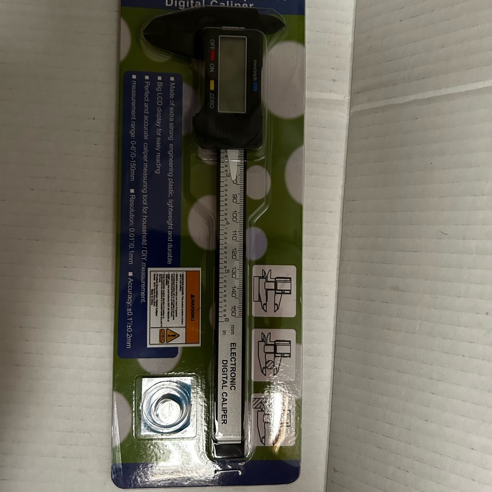 Digital Caliper with LCD Display